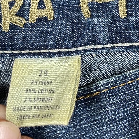 NWT Ezra Fitch Vintage Y2K Bootcut Jeans Mid Wash Womens Size 29x34 #1796 - Picture 4 of 11